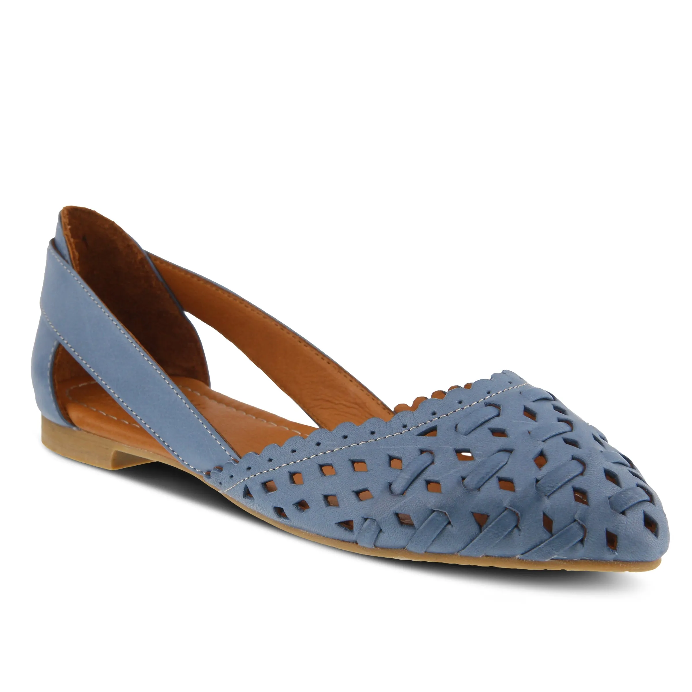 Spring Step Shoes Delorse Women's Leather D'Orsay Slip On Shoes