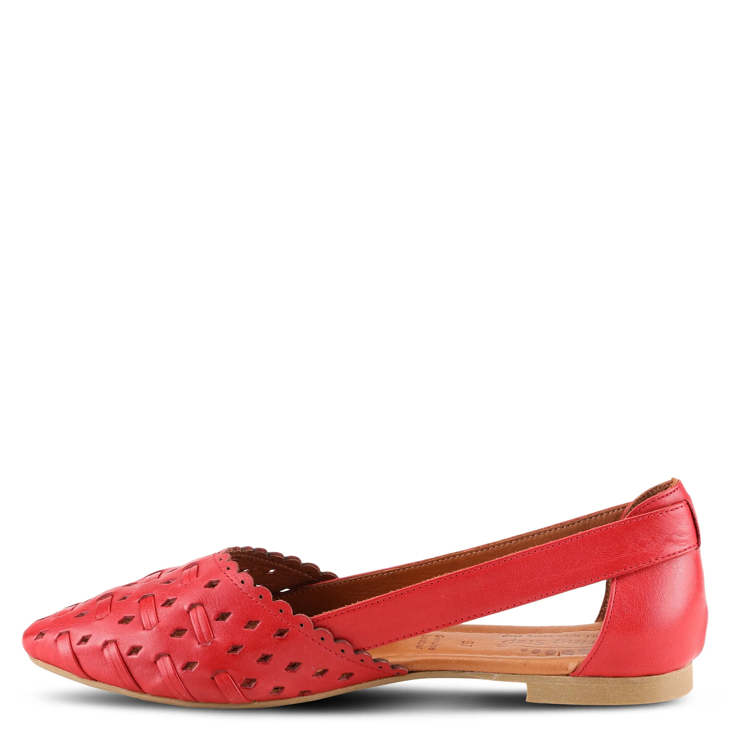 Spring Step Shoes Delorse Women's Leather D'Orsay Slip On Shoes