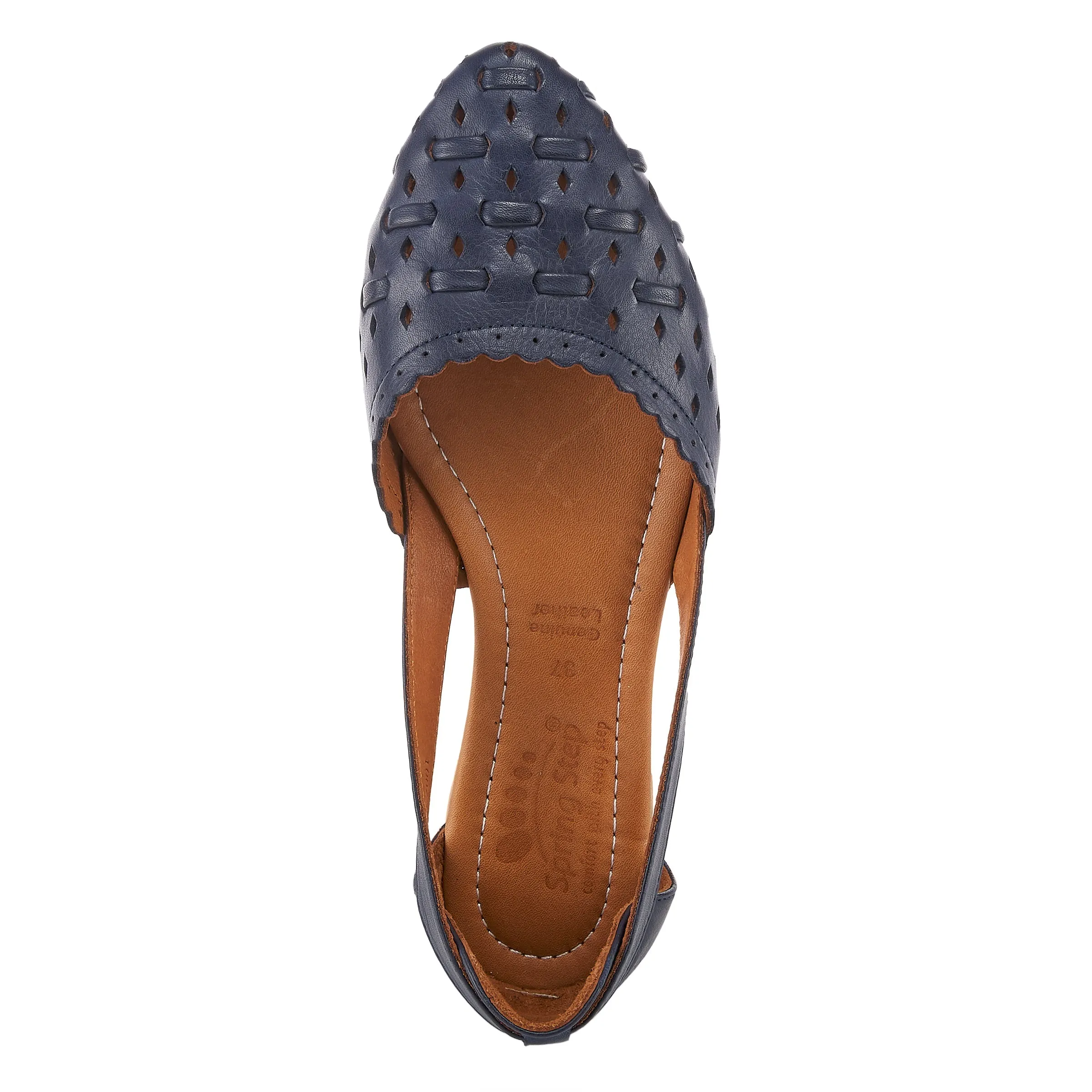 Spring Step Shoes Delorse Women's Leather D'Orsay Slip On Shoes