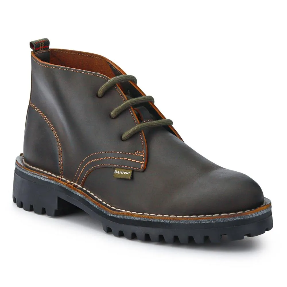 Suede Lace-Up Ankle Boots - BARBR41505 / 327 363