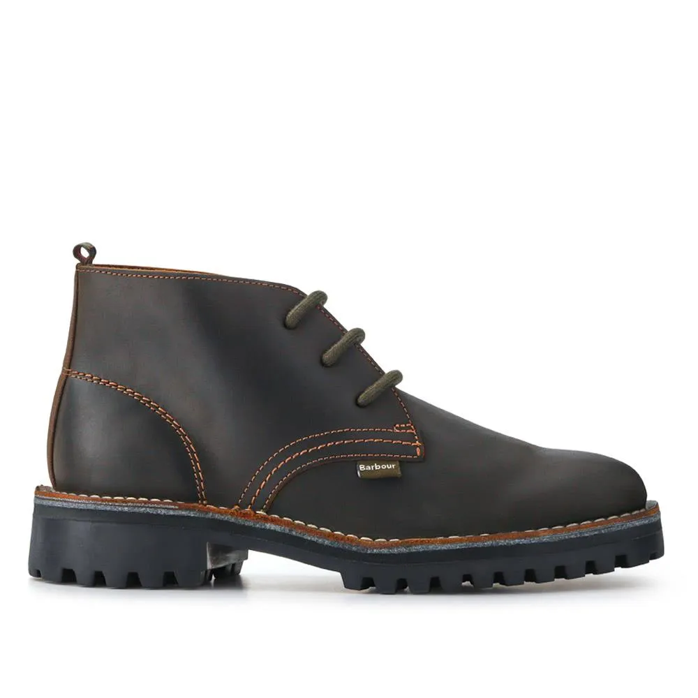 Suede Lace-Up Ankle Boots - BARBR41505 / 327 363