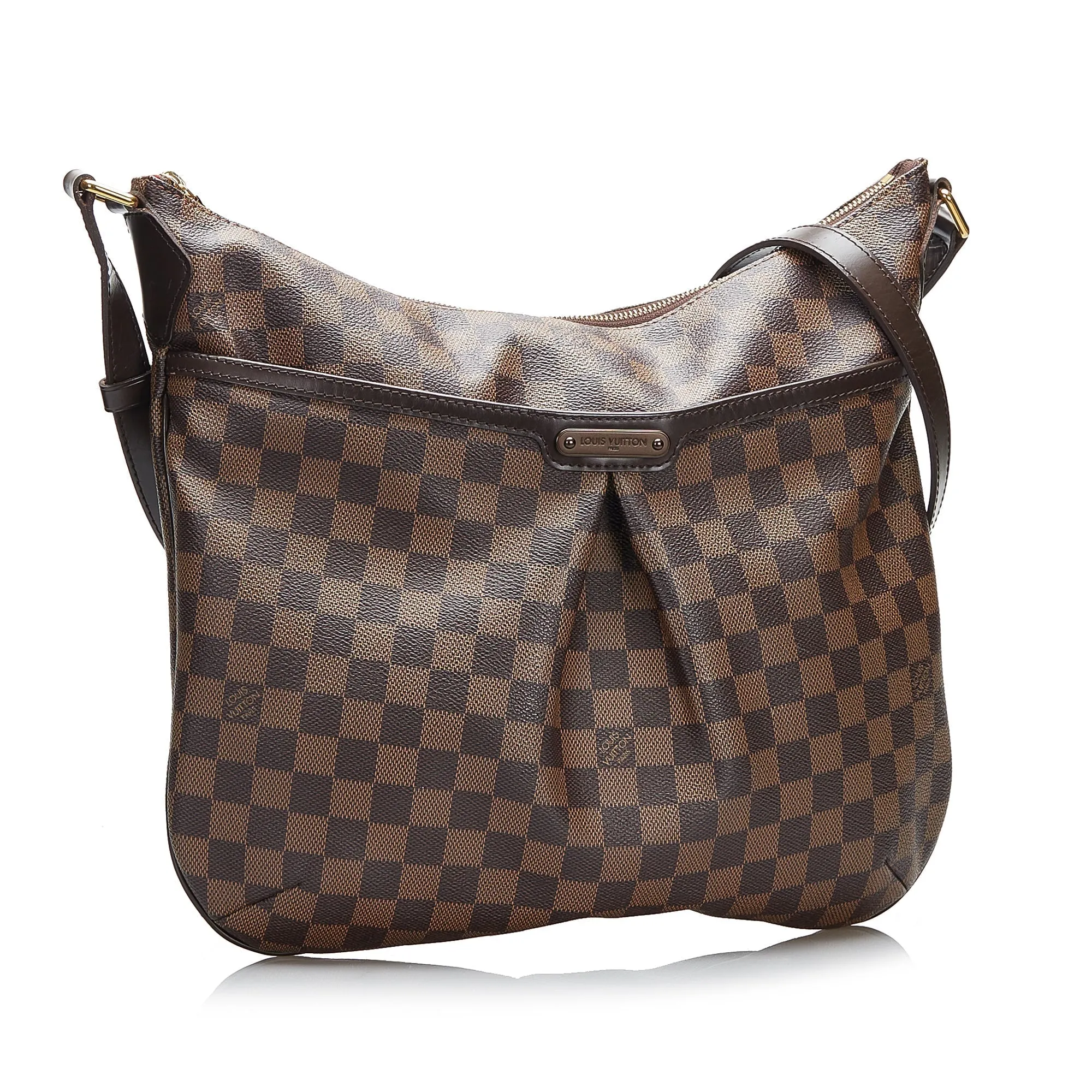Trendy Inspired Louis Vuitton Bloomsbury Gm Brown Damier Ebene Canvas