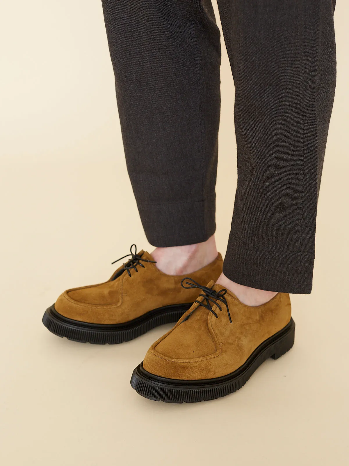 Type 124 in Bog Suede Calf