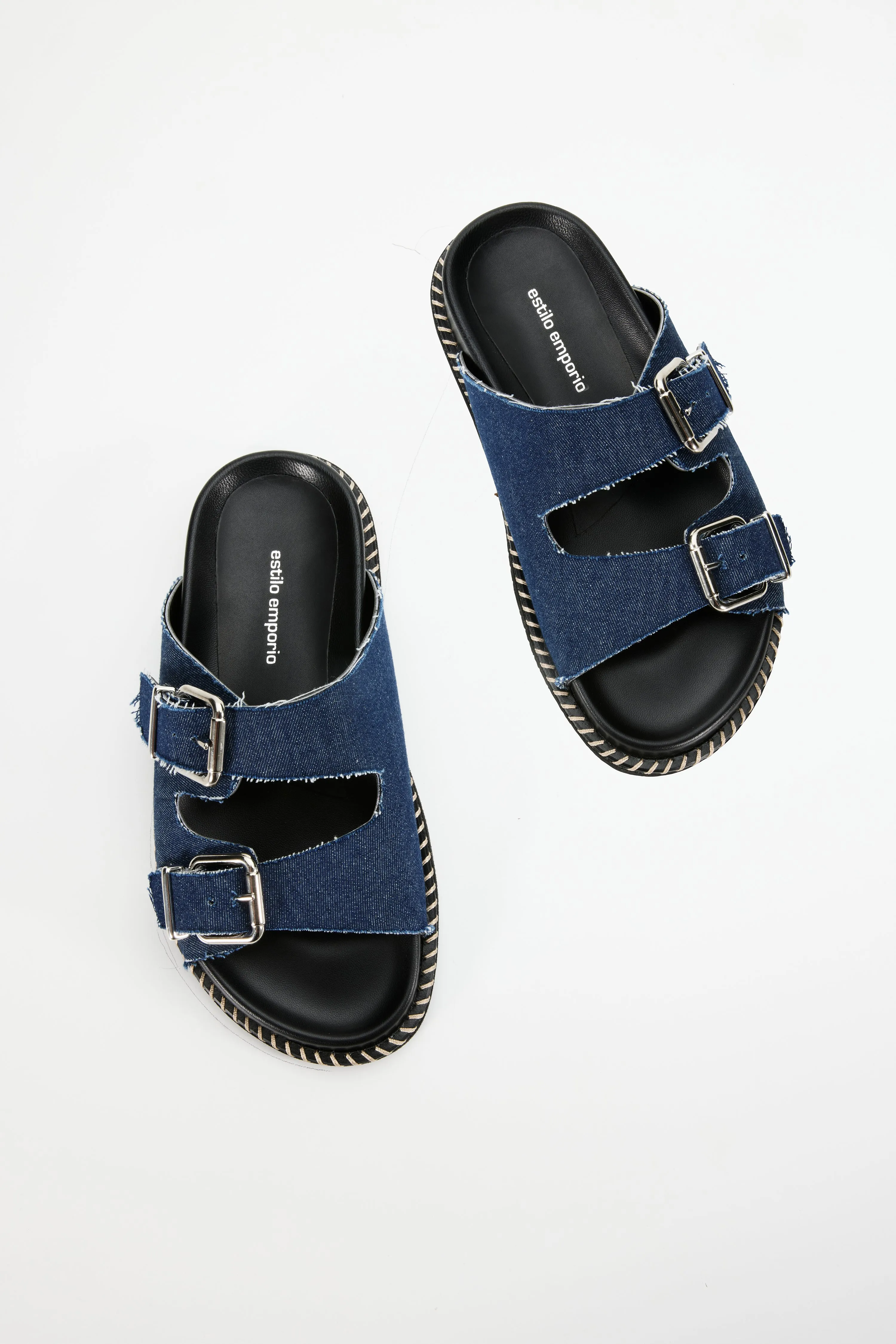 Venice Slide - Blue Denim