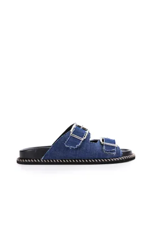 Venice Slide - Blue Denim