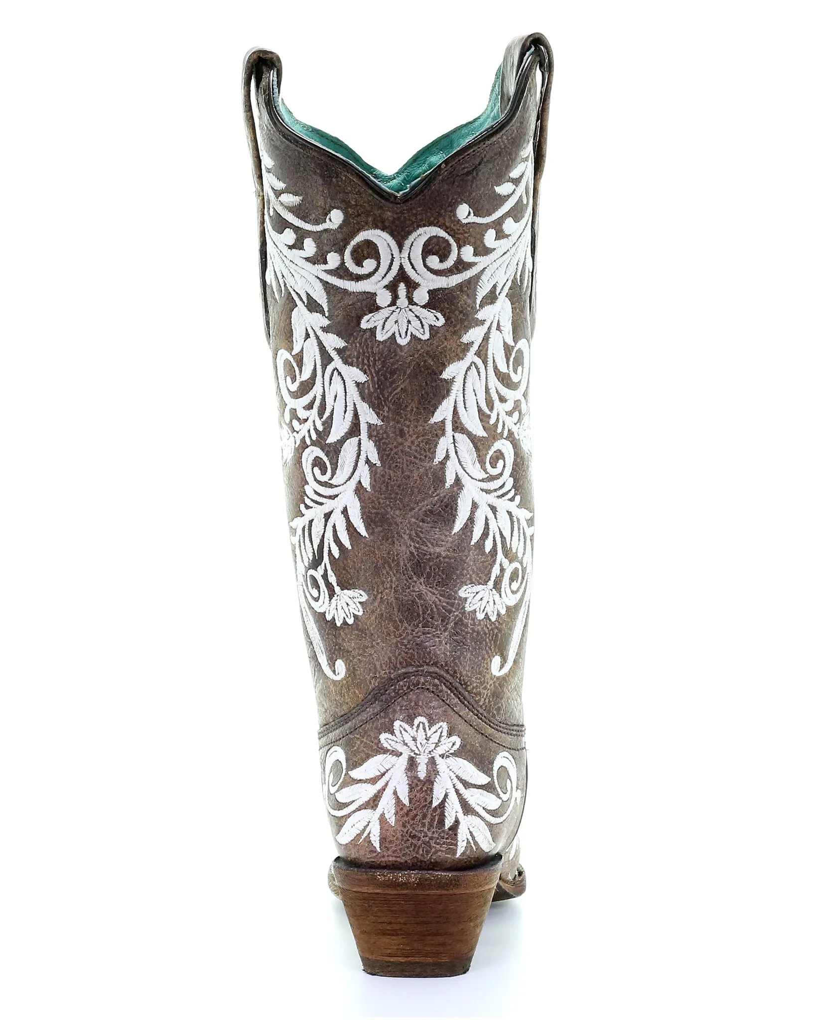 Women's Floral Embroidery Glow in the Dark Western Boots