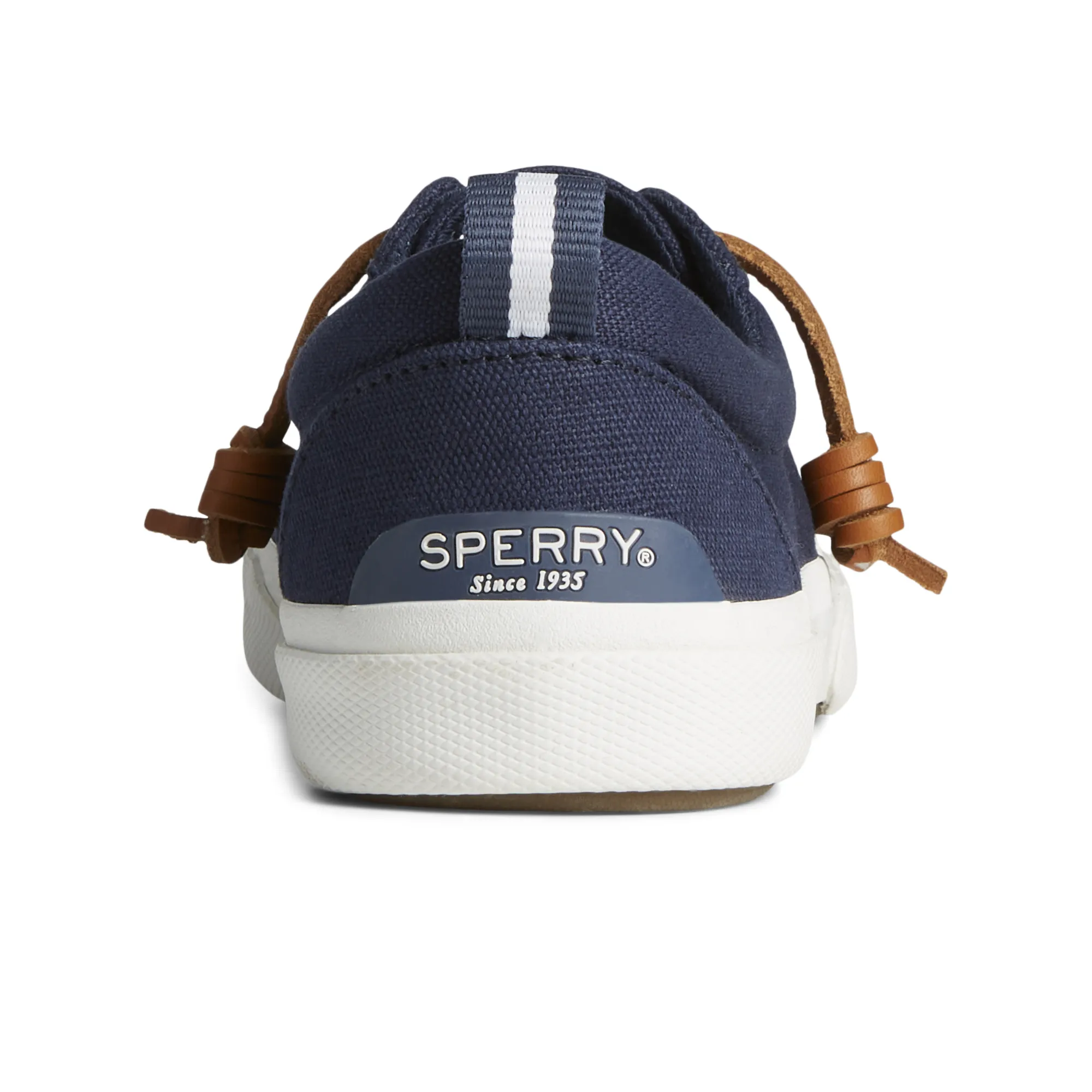 Women's Pier Wave Canvas Sneaker - Navy (STS85104)